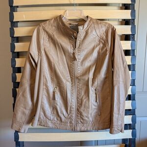 Maurices Brown Leather Jacket
